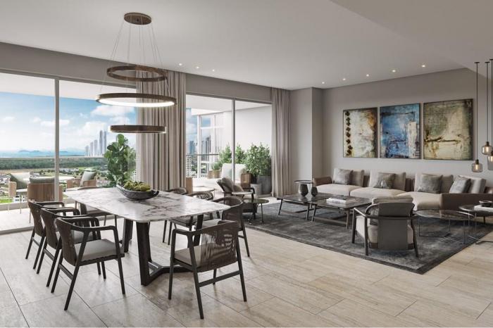 Apartamento en venta santa maría, panamá