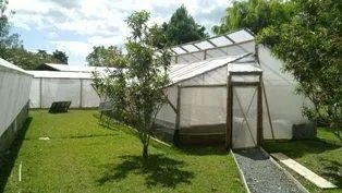 Un lugar de curación o una hermosa residencia en fresco volcán