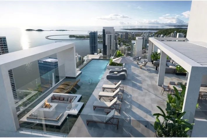 Se vende apartamento con vista al mar en avenida balboa, panamá