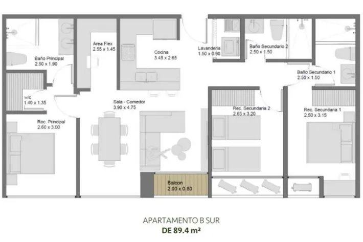Venta de apartamento en edison park, ciudad de panamá