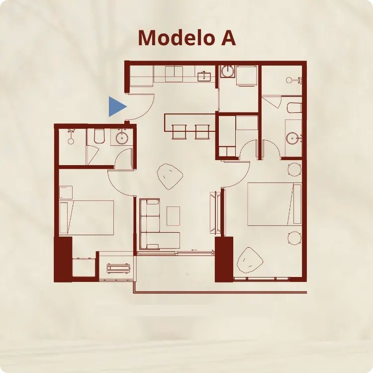 Apartamento en venta coco del mar