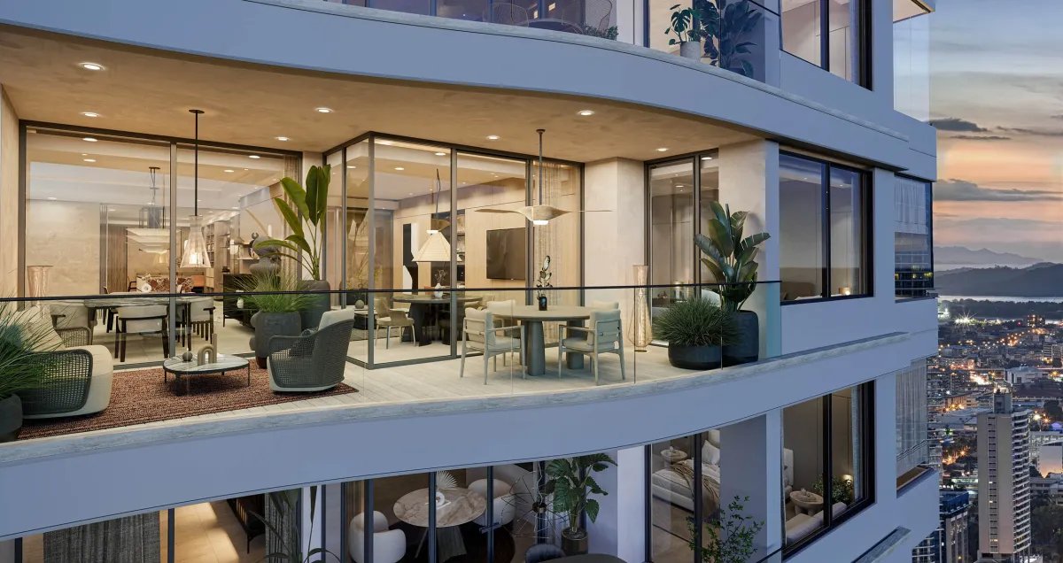 Penthouse for sale in ph tagua - modelo b - 49