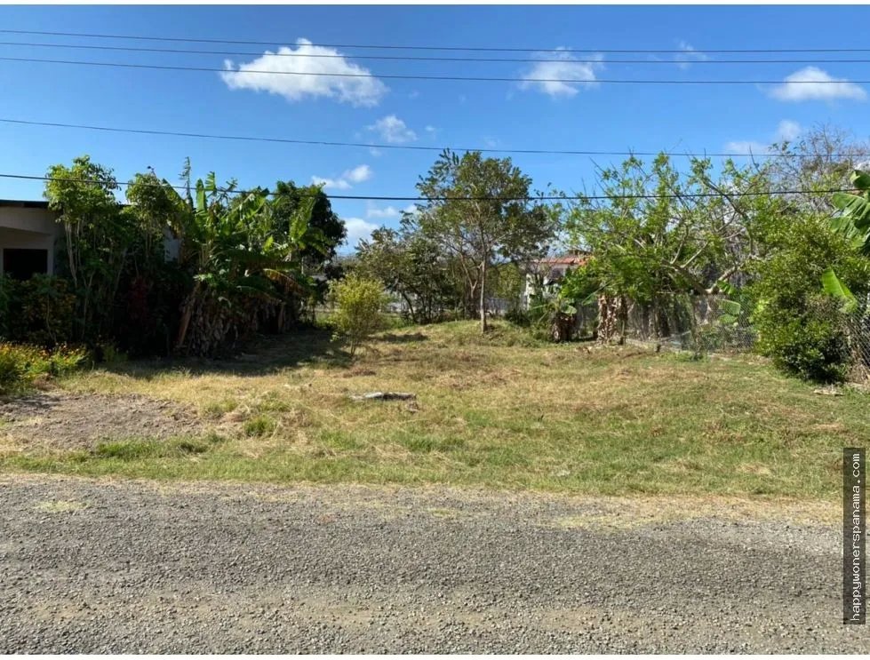 Venta de terreno céntrico en las tablas, los santos.