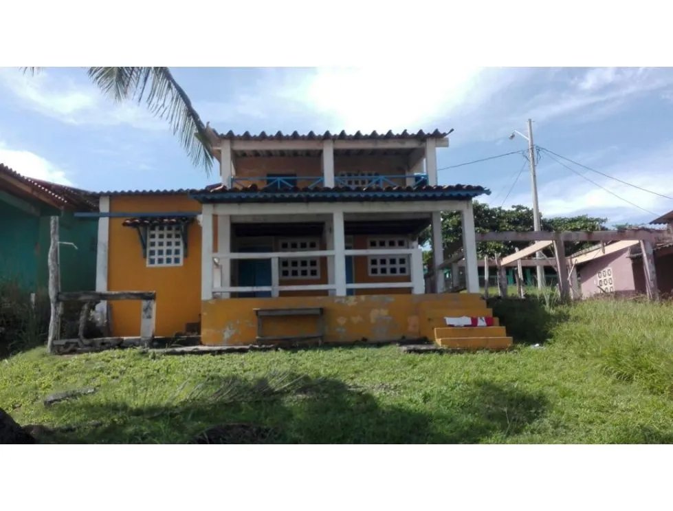 Alquiler casa frente al mar en playa el uverito  las tablas