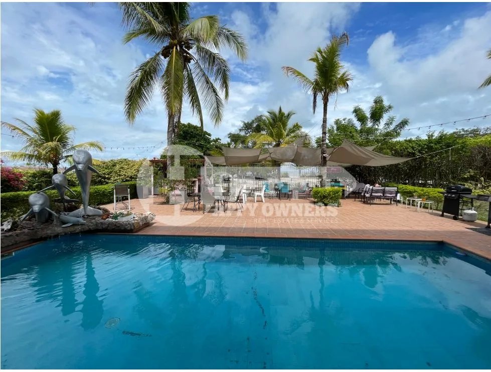 Venta de villa privada frente al mar, punta chame.
