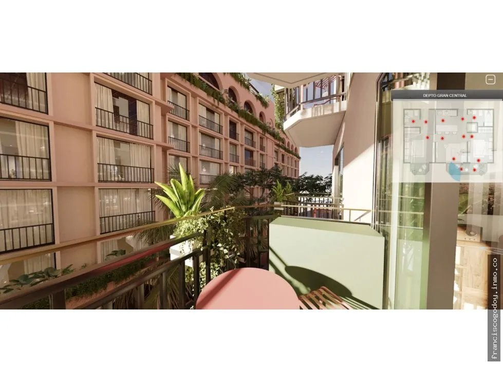Apartamento en venta gran central santa ana