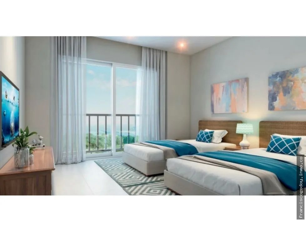 Venta de apartamento en bijao, beach club
