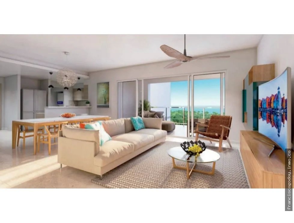 Venta de apartamento en bijao, beach club