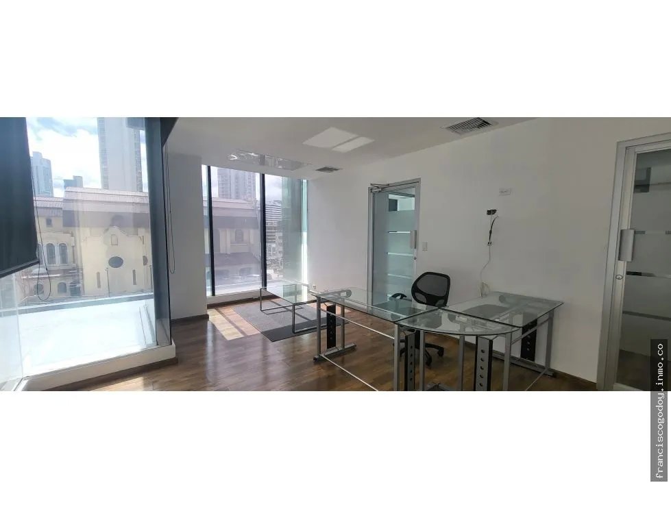 Venta de oficina en avenida samuel lewis, obarrio