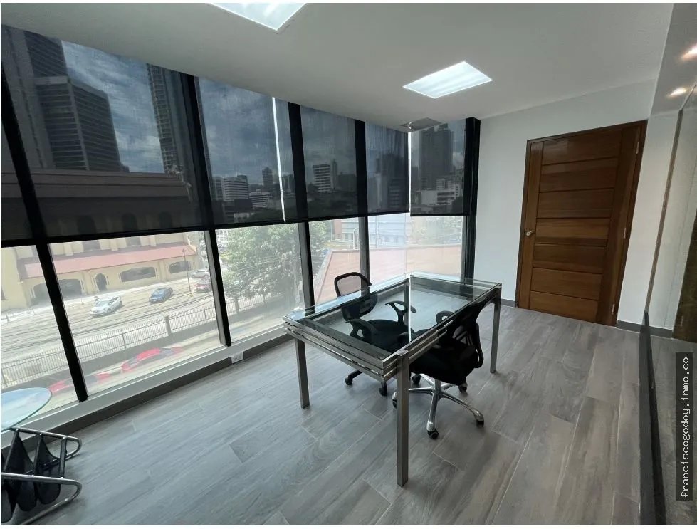Alquiler de oficina en avenida samuel lewis, obarrio