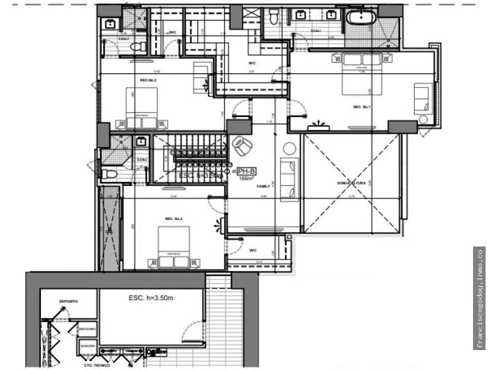 Apartamento en venta santa maría, panamá