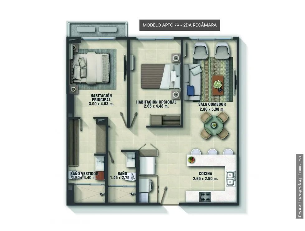 Apartamento nuevo en venta el cangrejo