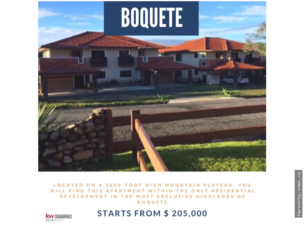 Exclusive residential community in boquete