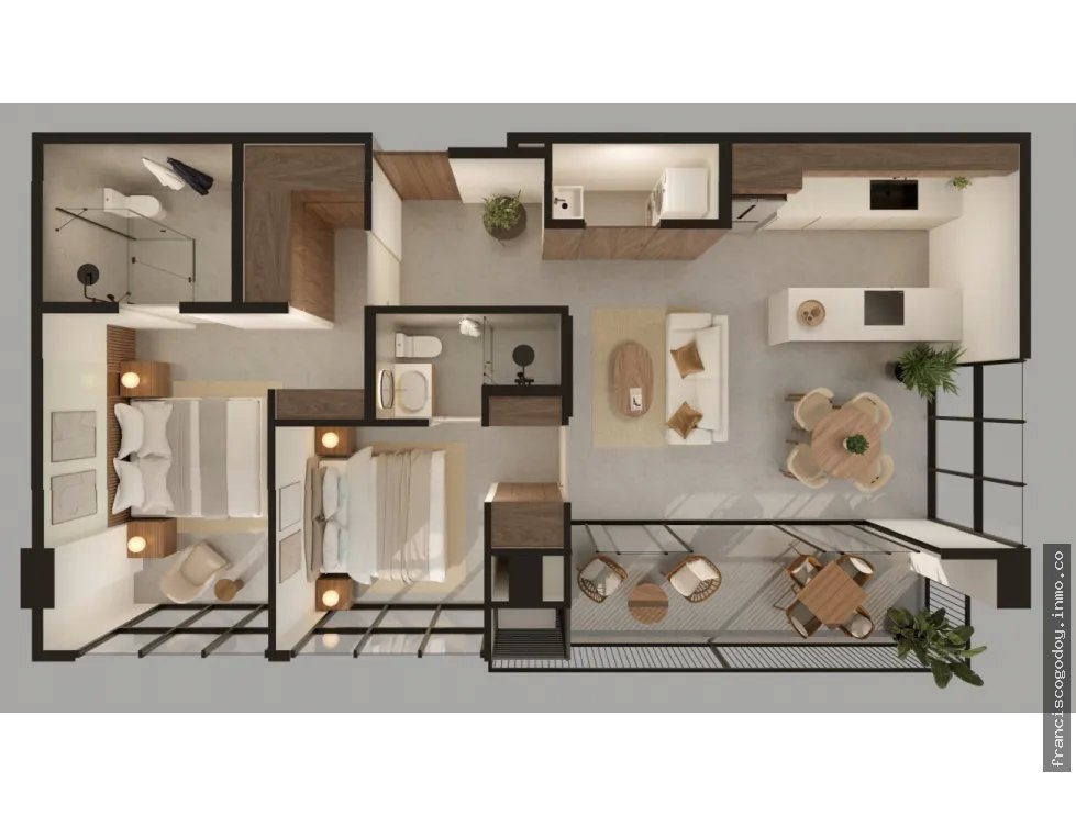 Apartamento en venta amador