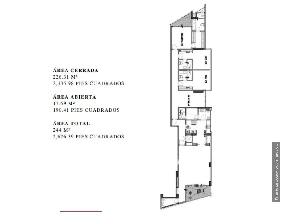 Venta de apartamento en ocean reef island ii