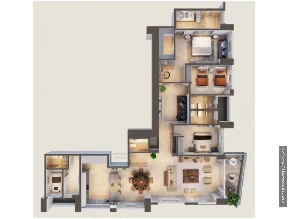 Apartamento en venta santa maría, panamá