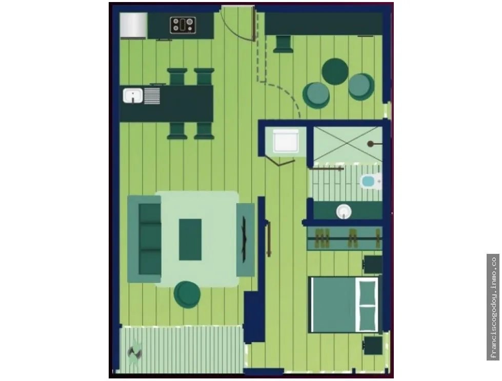 Apartamento en venta en marbella