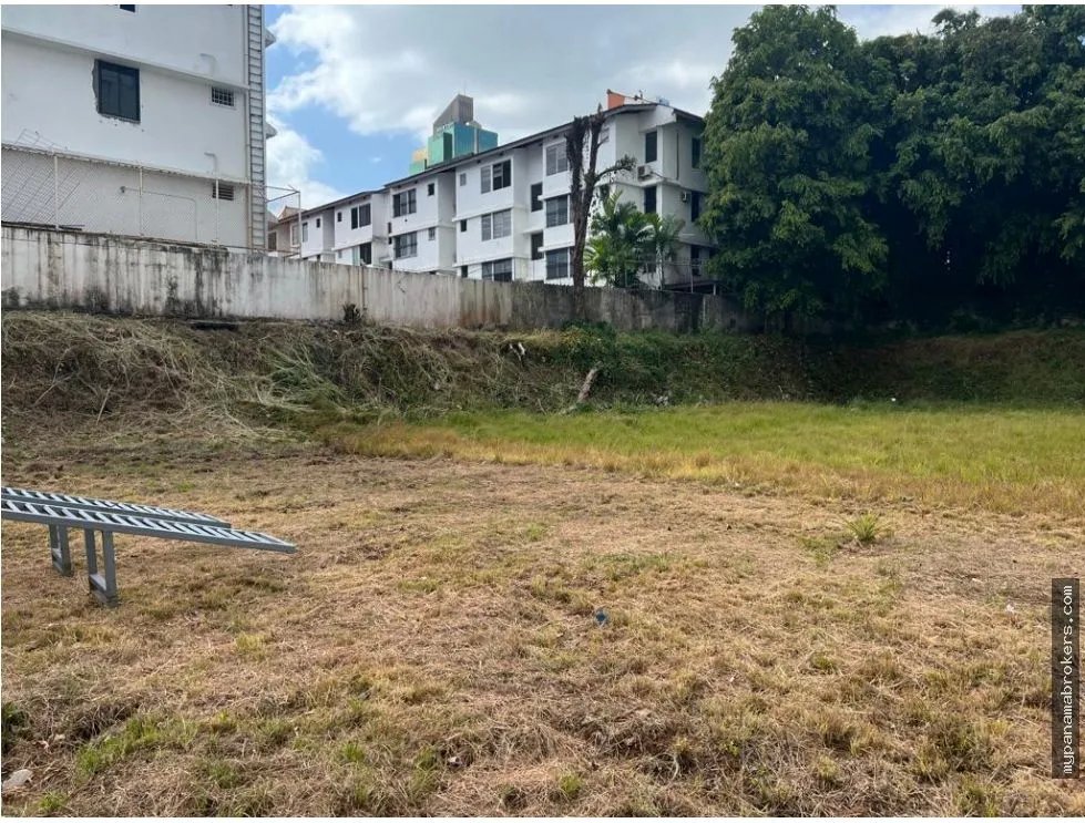 Se vende lote en obarrio, bella vista