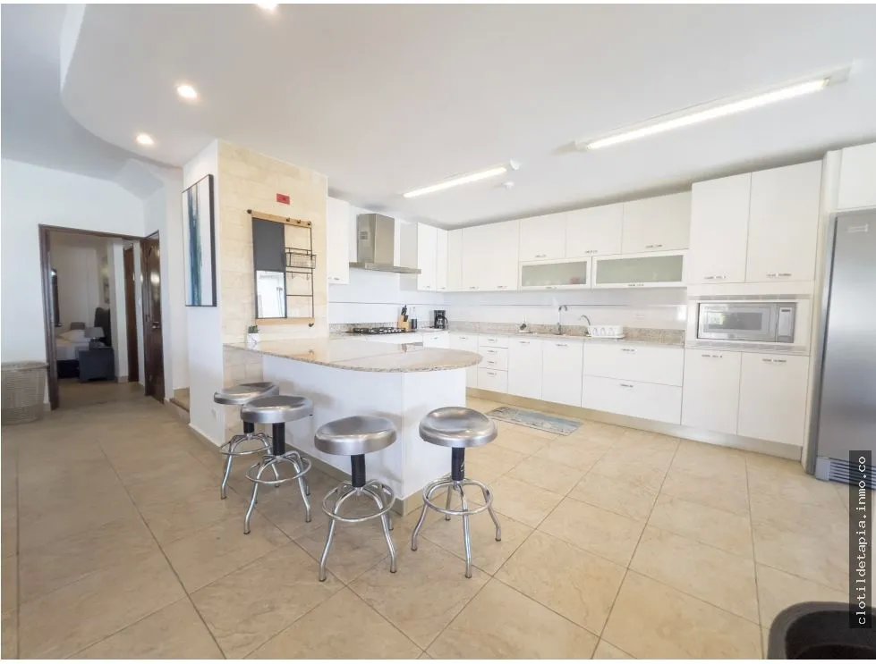 Se vende dúplex frente al mar en playa blanca, río hato