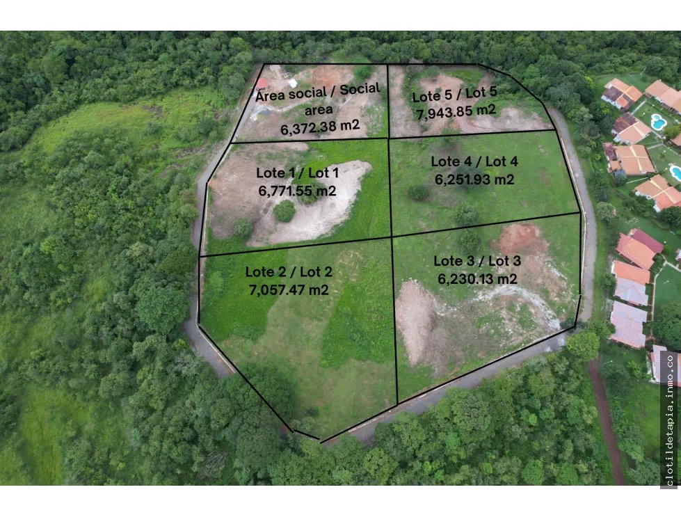 Se vende proyecto residencial en las lajas, chame