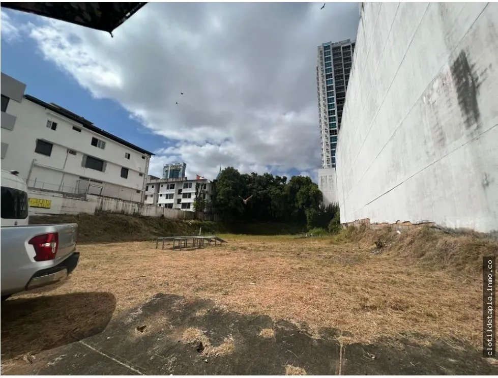 Se vende lote en obarrio, bella vista