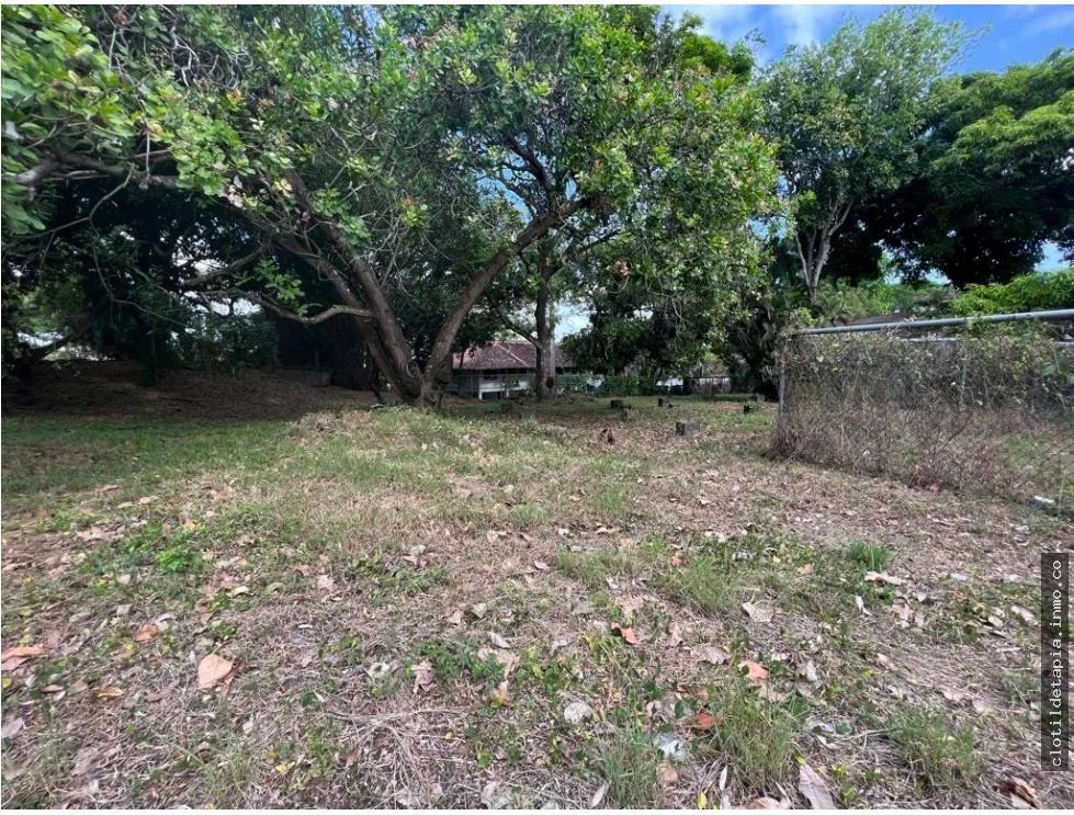 Se vende lote en albrook, ancón
