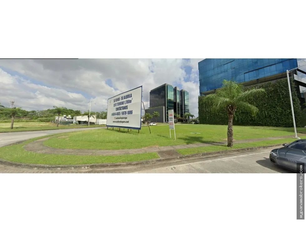 Venta de terreno en santa maría business district, panamá