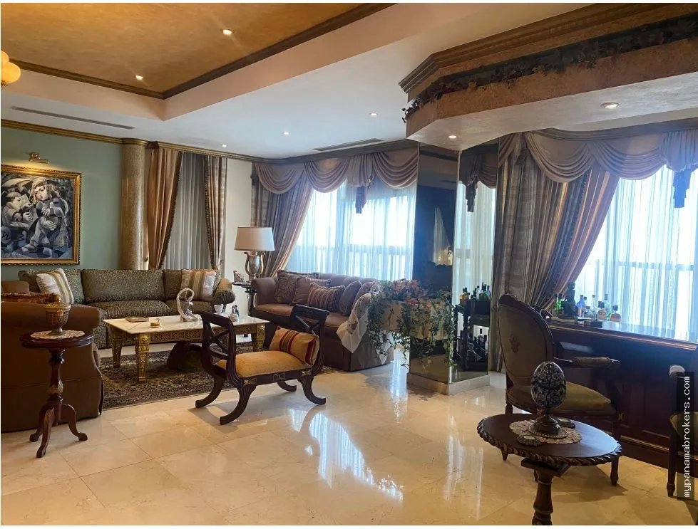 Venta de penthouse con línea blanca en marbella, panamá