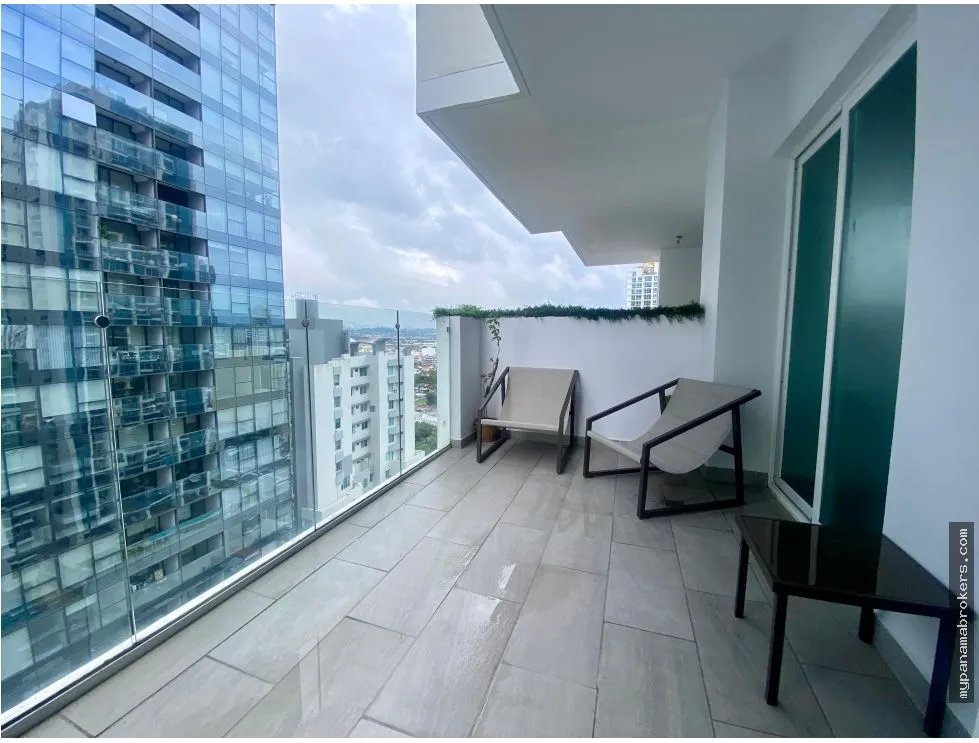 Alquiler de apartamento amoblado en bella vista, panamá