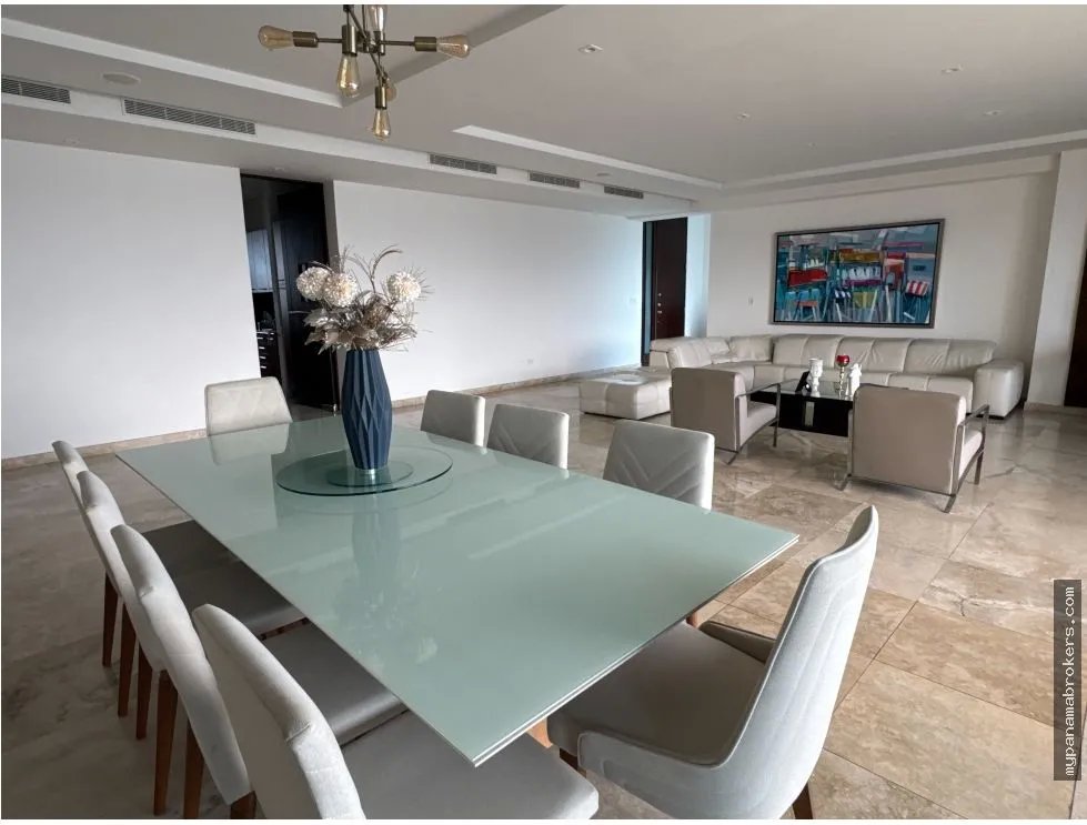 Venta o alquiler de apartamento amoblado en punta pacífica, panamá