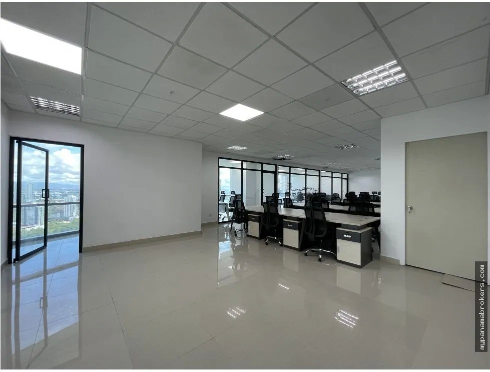 Alquiler de oficinas amobladas en financial park, costa del este
