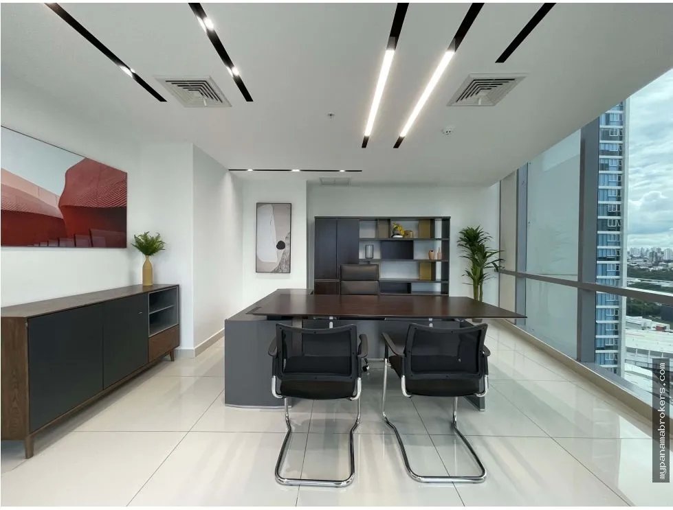 Alquiler de oficinas amobladas en financial park, costa del este