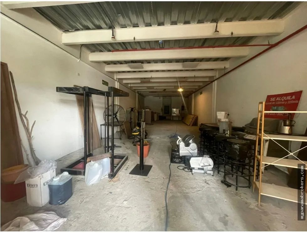 Alquiler local comercial en obra gris plaza san francisco - panamá