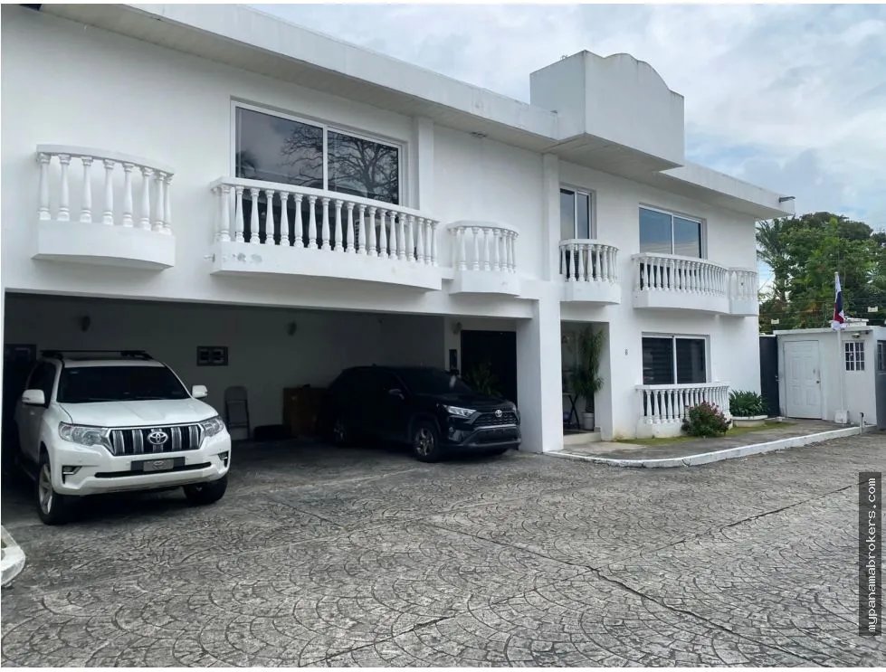 Alquiler de casa full amoblada, altos del golf - panamá