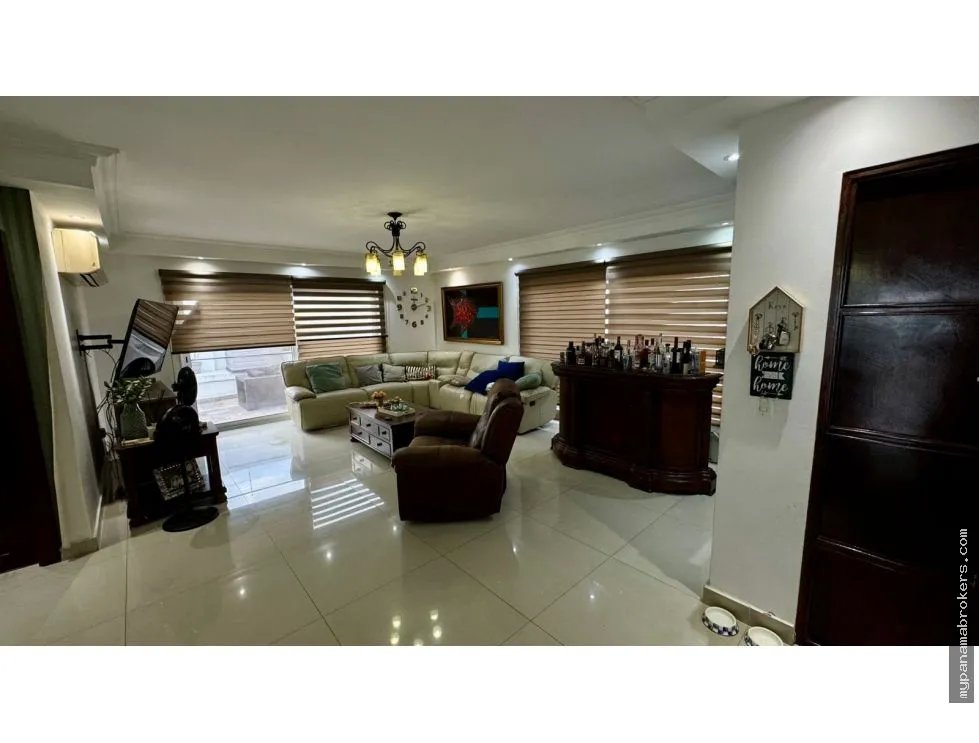 Alquiler de casa full amoblada, altos del golf - panamá