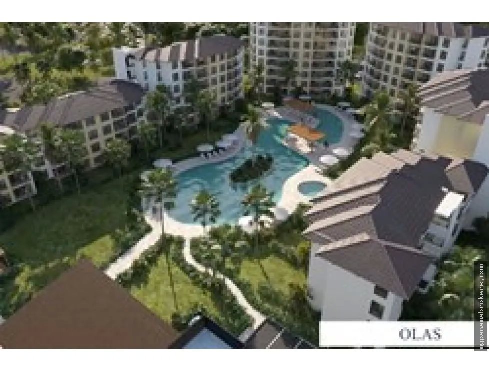 Venta de apartamentos de 2 habitaciones en olas del mar, playa caracol