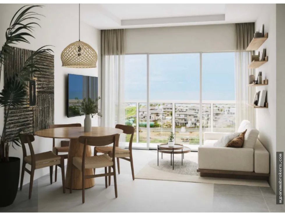 Venta de apartamento de 2 recamaras en aires del mar, playa caracol