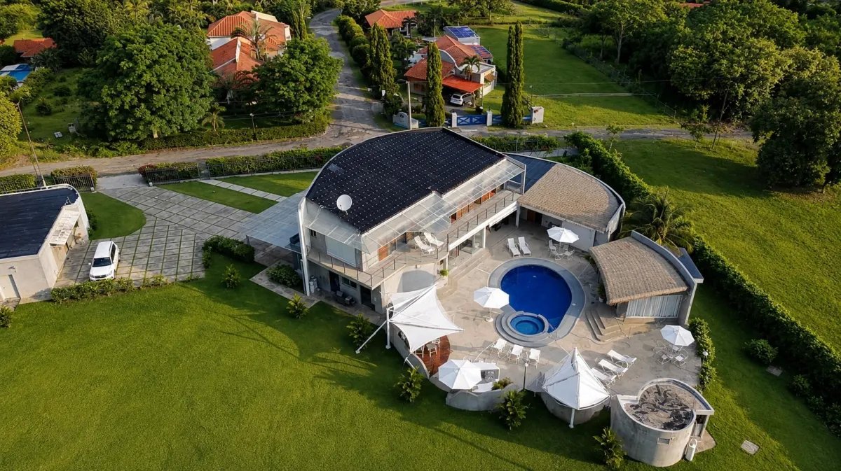 Casa de lujo en coronado panamá con amplio terreno y piscina