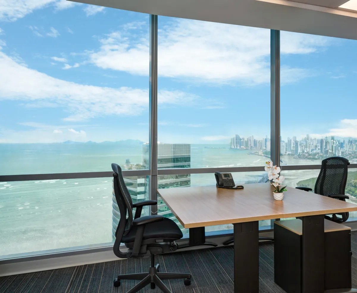 Oficina Amoblada de 128m² en Financial Park, Costa del Este  Corporativa Premium