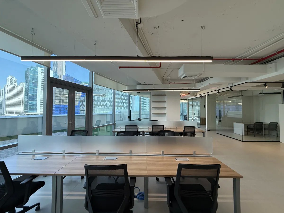 Espectacular Oficina de 258m² con Terraza en Financial Park, Costa del Este  Amoblada