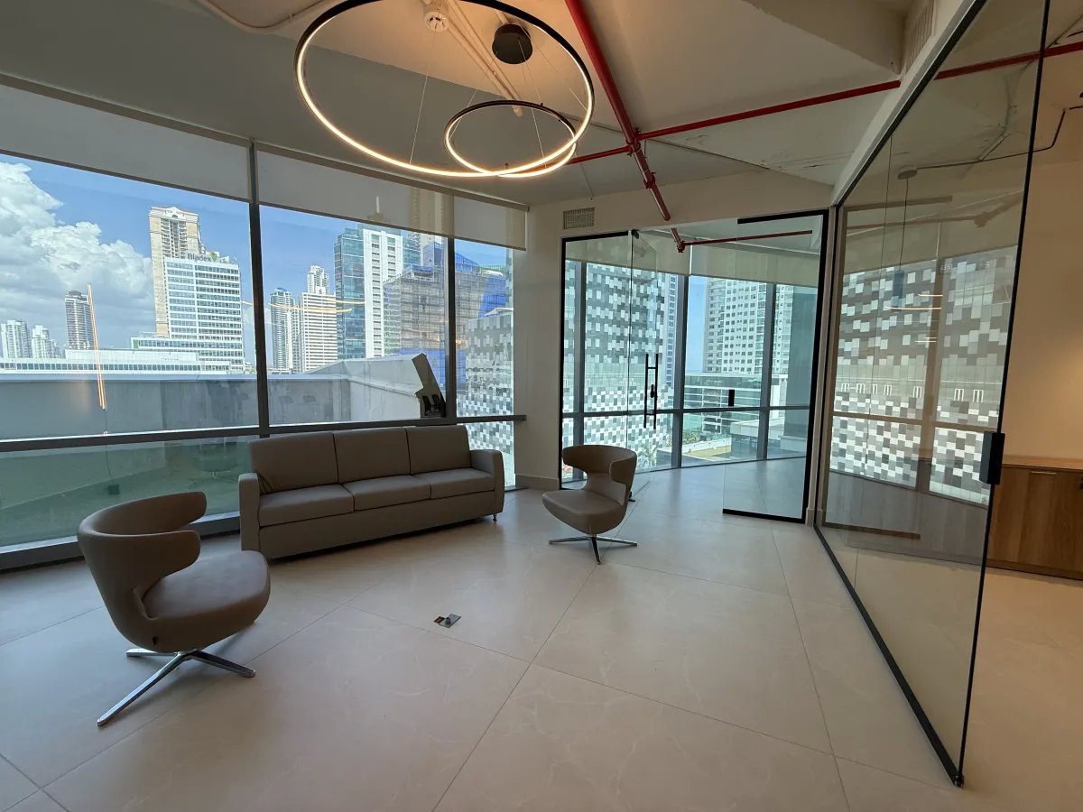 Espectacular Oficina de 258m² con Terraza en Financial Park, Costa del Este  Amoblada