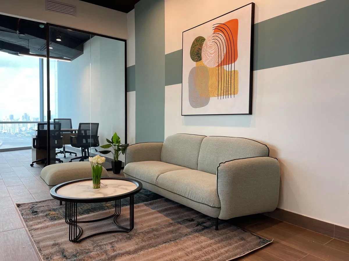 Oficina Amoblada de 138m² en Financial Park, Costa del Este  Corporativa Premium