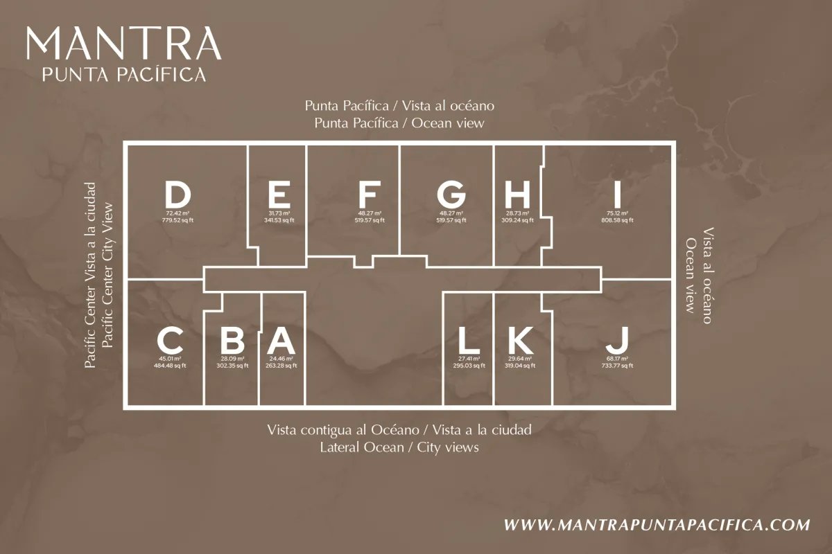 Exclusivo en Mantra Punta Pacífica: Lujo con Vista al Mar de 68.17 m²