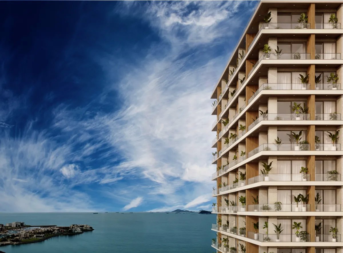 Mantra Punta Pacífica: Apartamento de Lujo con Vista a la Ciudad, 45.01 M2