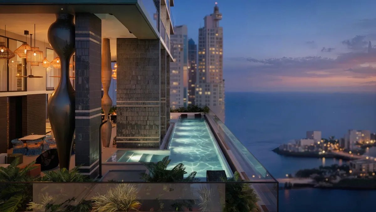 Mantra Punta Pacífica: Apartamento de Lujo con Vista a la Ciudad, 45.01 M2