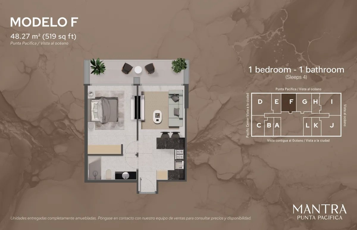 Mantra Punta Pacífica: Exclusivo Apartamento con Vista al Mar