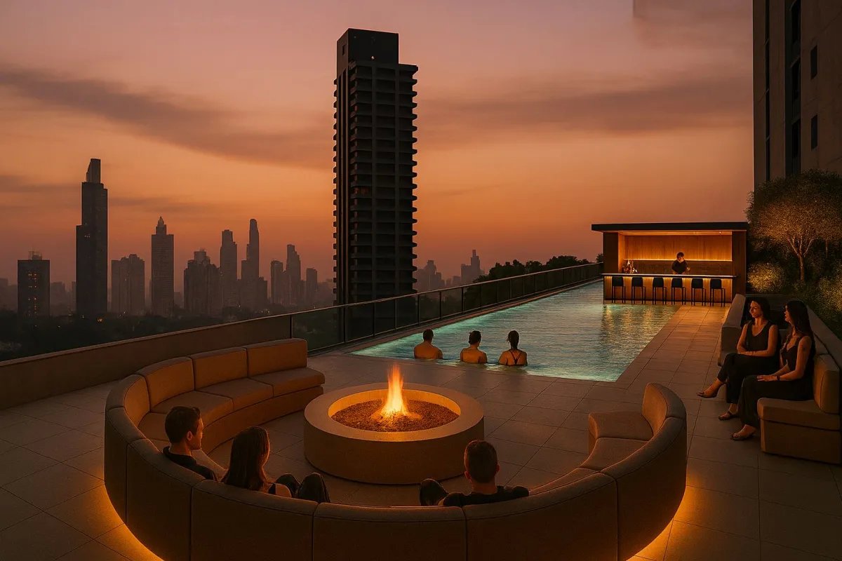 Centro Obarrio,  Apartamento de 1 Habitaciones con Vista Panorámica