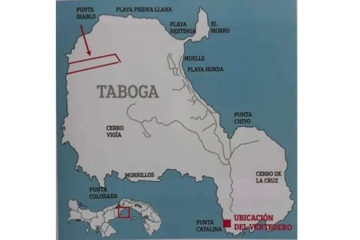 Land for sale in Isla Taboga, Gulf of Panama
