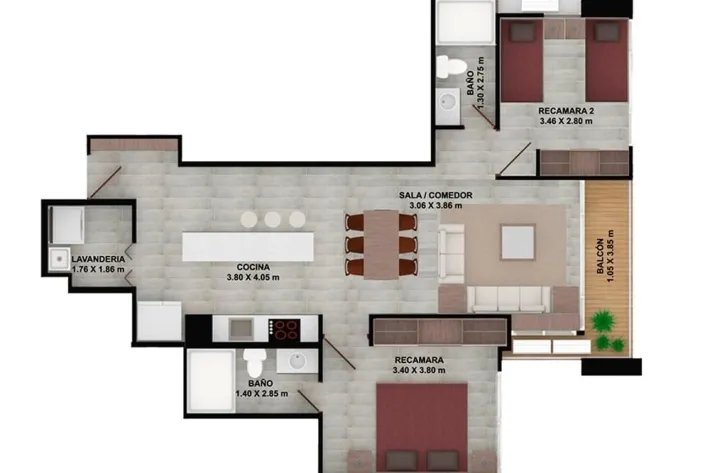 Apartment for sale in Azurre PH 42, Bella Vista