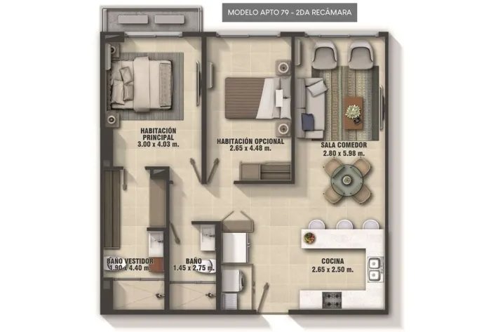 New apartment for sale in El Cangrejo, Panama